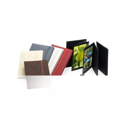 Album 15x20 per 12 foto con cartoncino nero CANVAS
