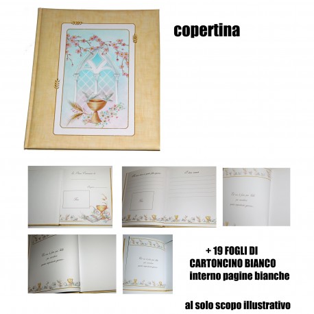 ALBUM FOTO CALICE COMUNIONE+ VETRATA