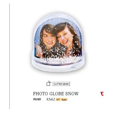 PHOTO GLOBE SNOW