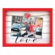 ZEP CORNICE IN LEGNO VIVIENNE 10X15 CON CLIP PORTAFOTO