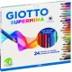 Giotto- Fila Astuccio 24 Supermina Diametro Mina 3,8Mm