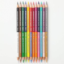 PASTELLI STILNOVO BICOLOR ø 3,3mm pz 12 ASS.TI SCATOLA CARTONE