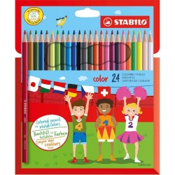 Stabilo Matita colorata - Astuccio da 24 - Colori assortiti