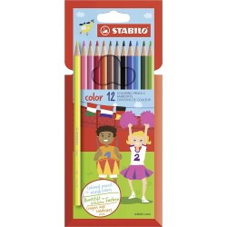 Stabilo Matita colorata - Astuccio da 12 - Colori assortiti