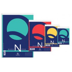 Block notes a6 quadretti 5mm, 70fogli 10x15cm