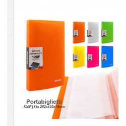 Portabiglietti da visita 120posti, 25,2cmx19,5x1,9cm