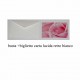 BIGLIETTO FANTASIA ROSA 7X10CM CON BUSTA INCLUSA