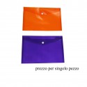 Busta con bottone formato a5 Colori assortiti