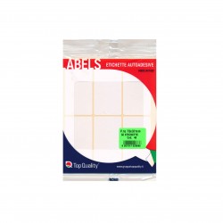 ETICHETTE ADESIVE BIANCHE BUSTINA 10fg BIANCO 73 X 37MM 60etichette