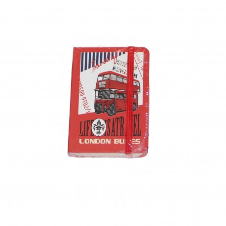 AGENDINA NOTEBOOK 7,5X10CM FANTASIA CON INTERNO BIANCO