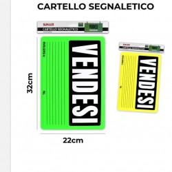 Cartellone VENDESI plastica