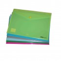 BUSTE A4 CON BOTTONE TINTA UNITA 23,5X33,5CM