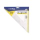 NOFLASH LYRA SQUADRA PLASTICA 31 CM / 45 INCISA