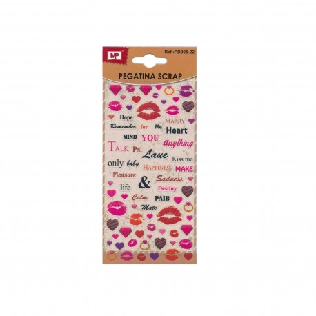 PEGATINA SCRAP ADESIVI FANTASIA
