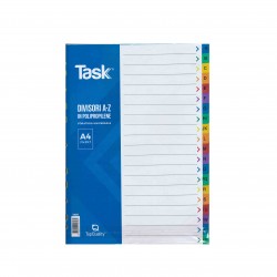task DIVISORIO ALFABETICO COLORATO
