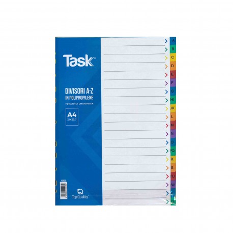 task DIVISORIO ALFABETICO COLORATO