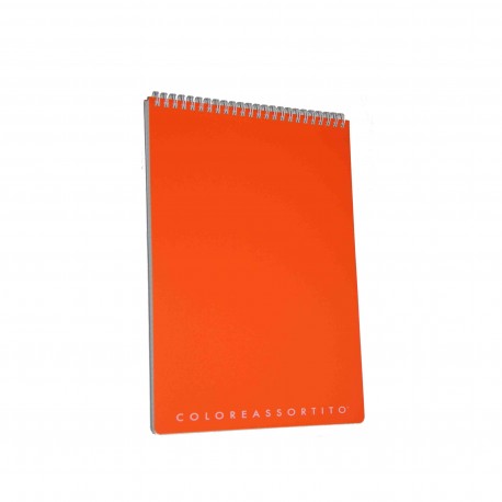 BLOCCO NOTES SPIRALE PPL 80gr 60fg 21 x 29,7cm 5MM