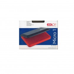 COLOP CUSCINETTI INCHIOSTRATO 50X90MM ROSSO