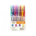 Scatto penna gel glitter 8 pz