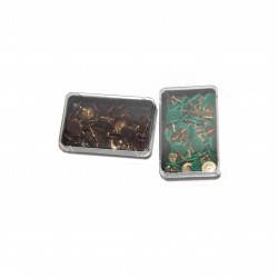 PUNTINE DA DISEGNO COLORATE TESTA PLASTIFICATA