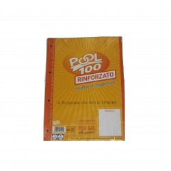 Pool over ricambi perforati rinforzati bianchi 21x29,7cm