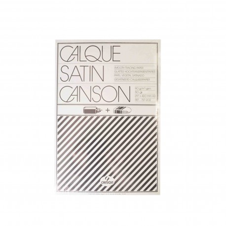 BLOCCO LUCIDO SEMI TRASPARENTE a3 29,7x42cm 50ff LUCIDA