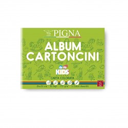 ALBUM DA DISEGNO PIGNA COLOR 5 COLORI ASSORTITI
