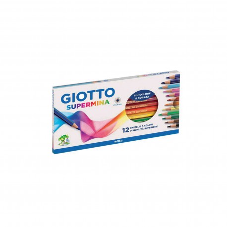 Giotto- Fila Astuccio 24 Supermina Diametro Mina 3,8Mm
